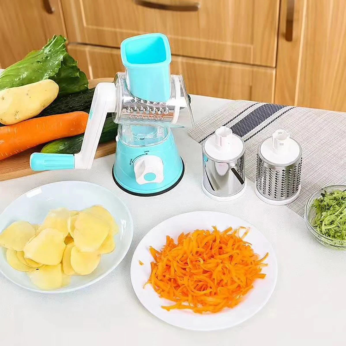 Multifunctional Manual Vegetable Slicer