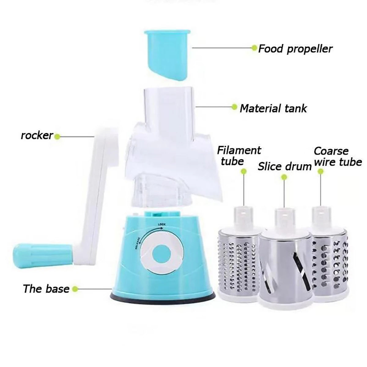 Multifunctional Manual Vegetable Slicer