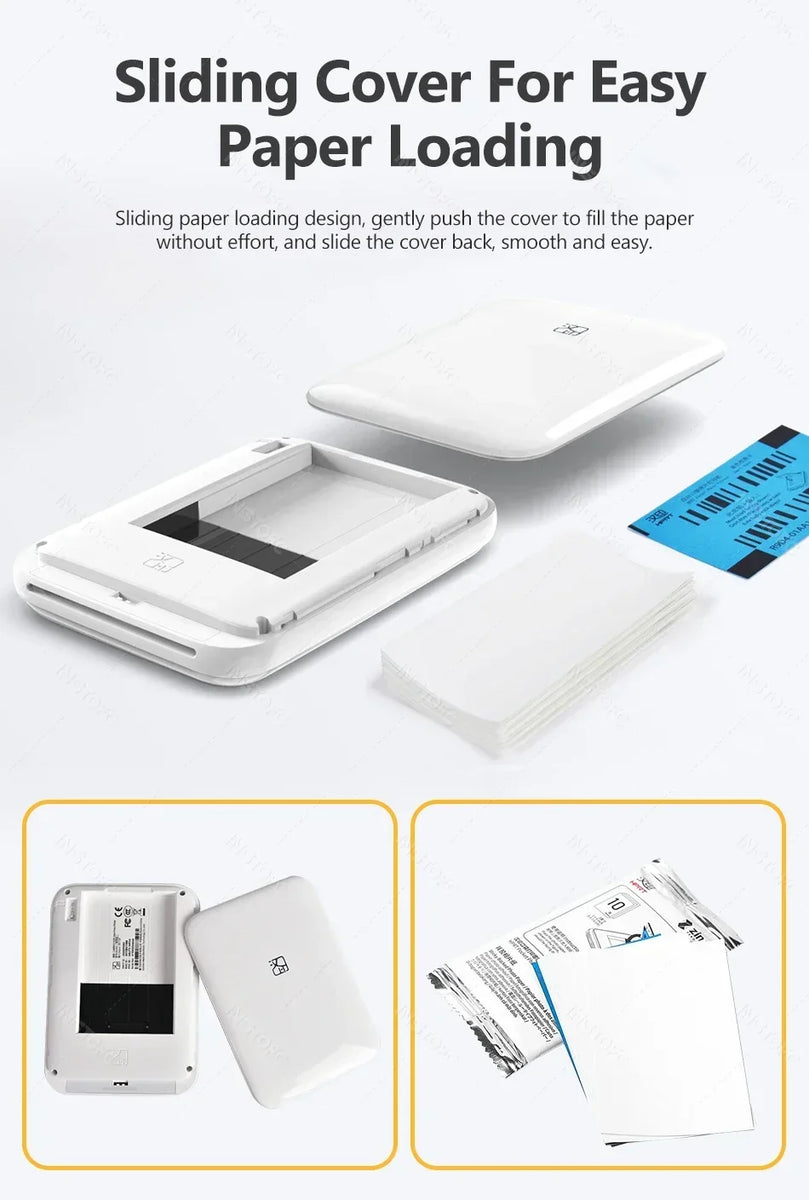 Mini Wireless Color Photo Printer