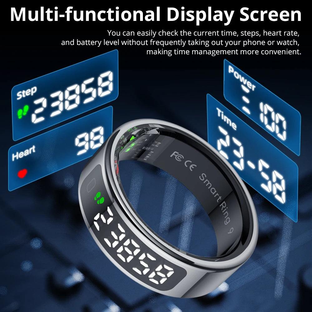 COLMI R12 Smart Ring with Display Screen & Touch