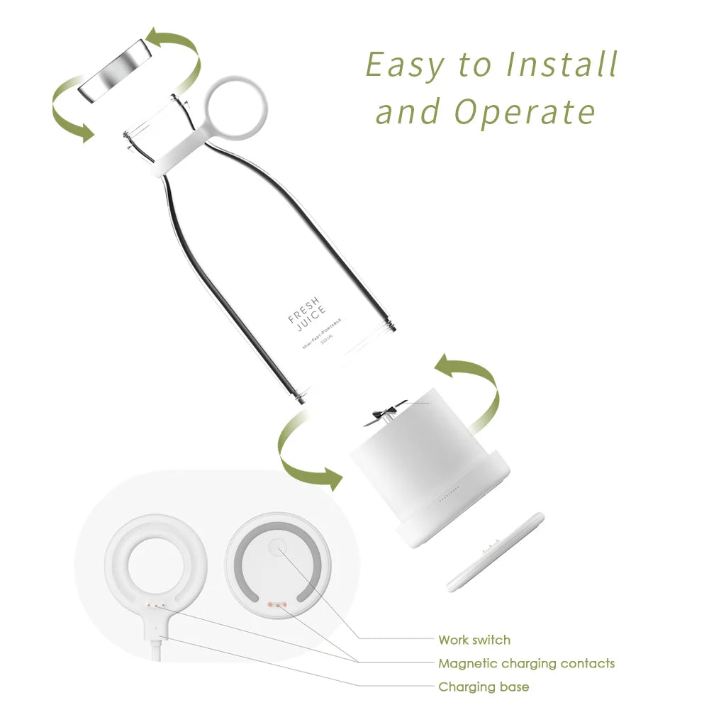 Mini Portable Electric Juicer