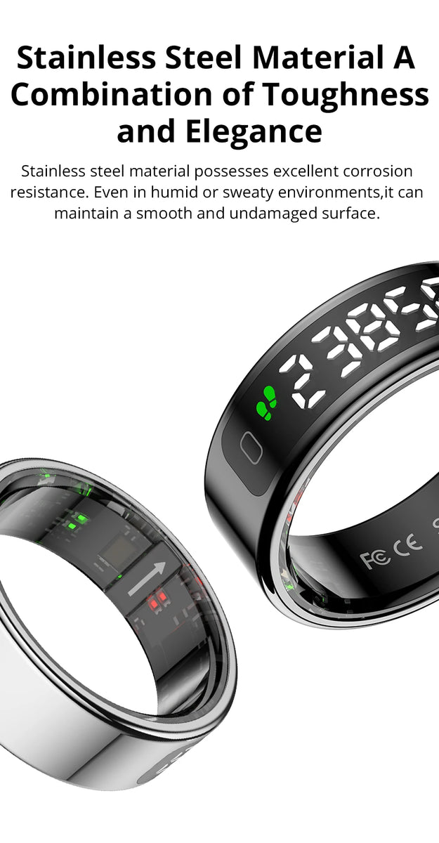 COLMI R12 Smart Ring with Display Screen & Touch