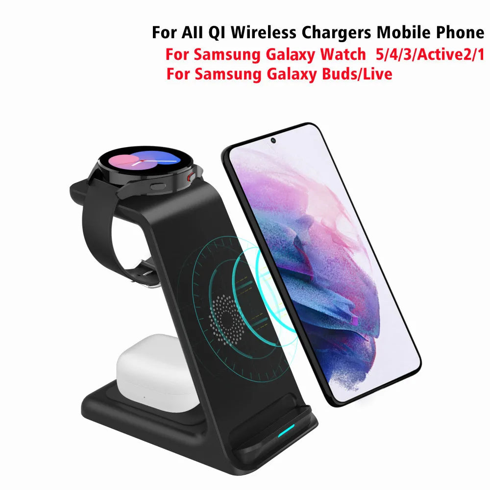 3-in-1 Qi Wireless Charger