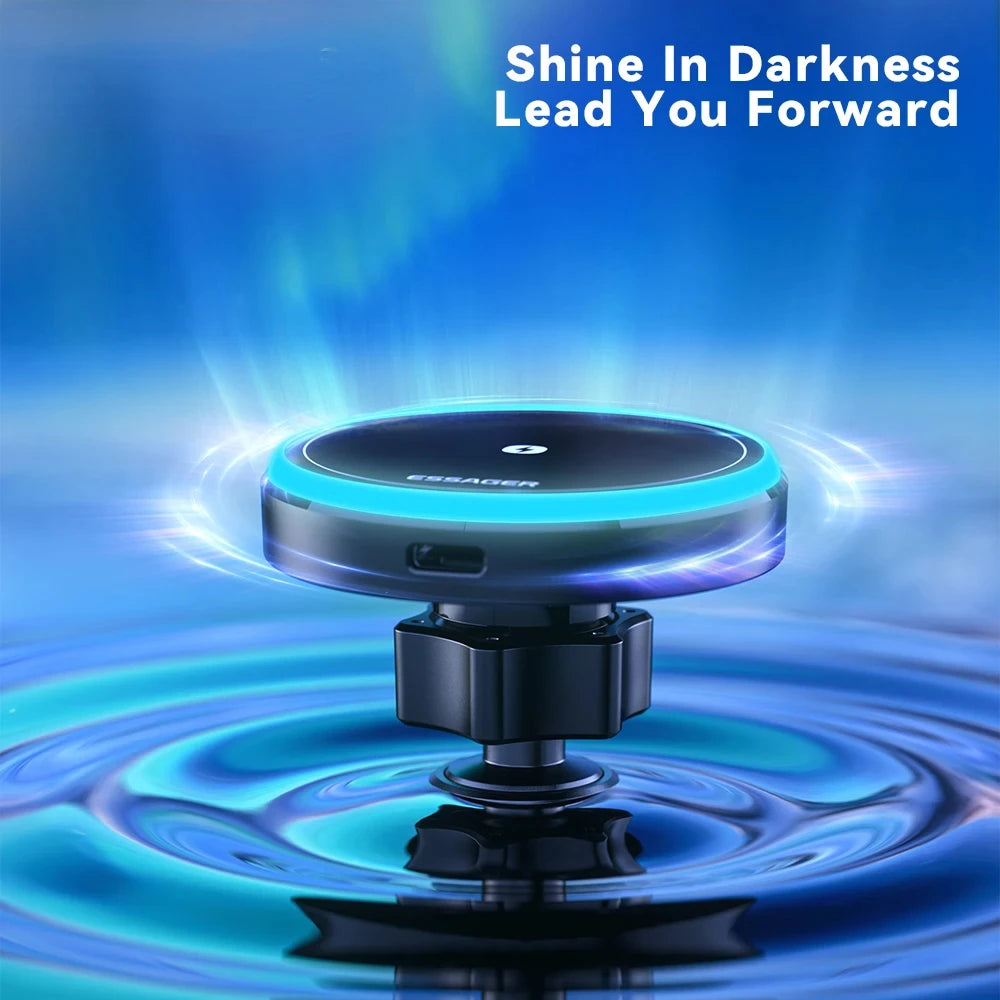 15W Magnetic Wireless Car Holder