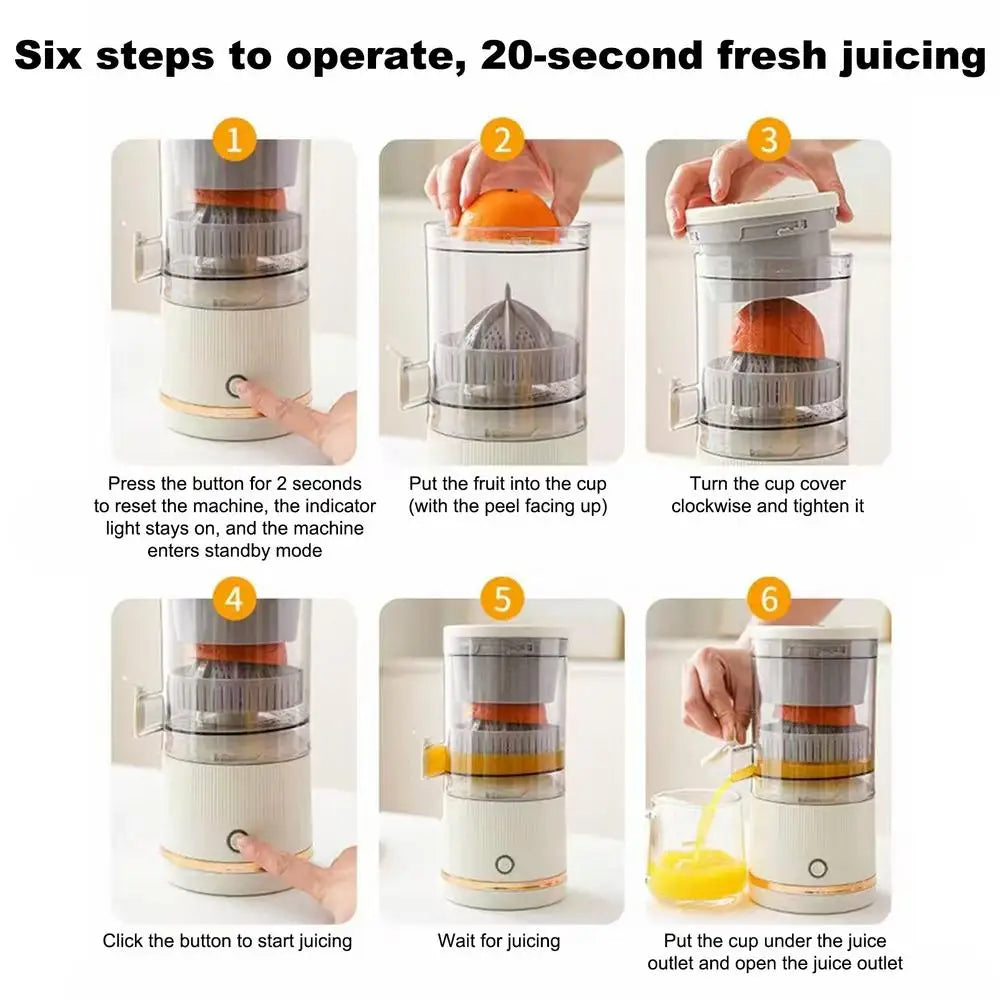 Portable USB Electric Fruit Juicer