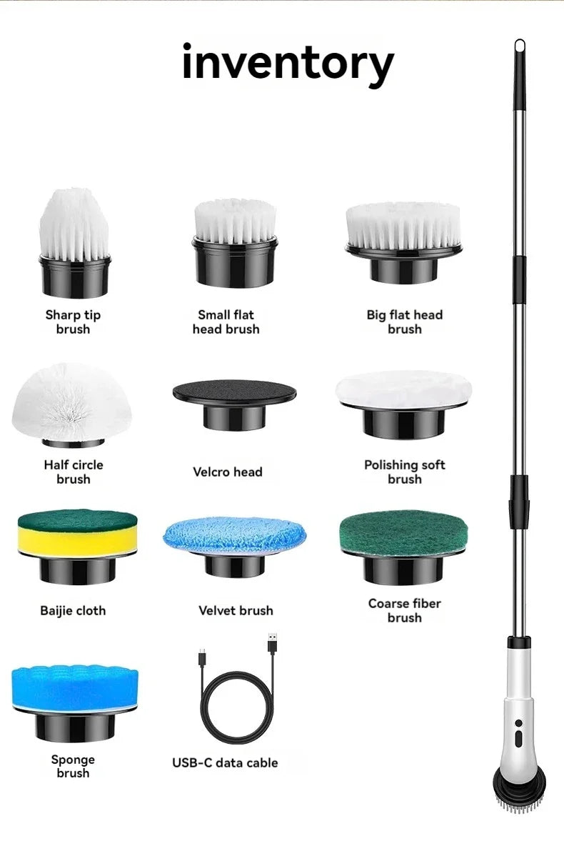 9-in-1 Electric Cleaning Brush