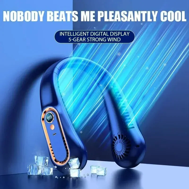 Portable Bladeless Neck Cooling Fan
