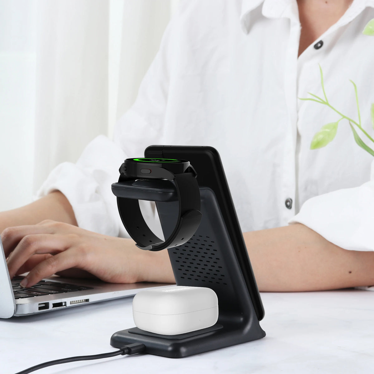 3-in-1 Qi Wireless Charger