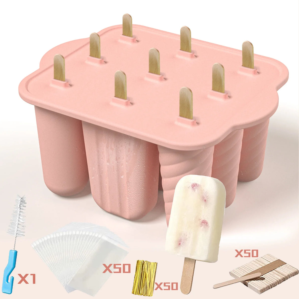 Silicone DIY Popsicle Molds
