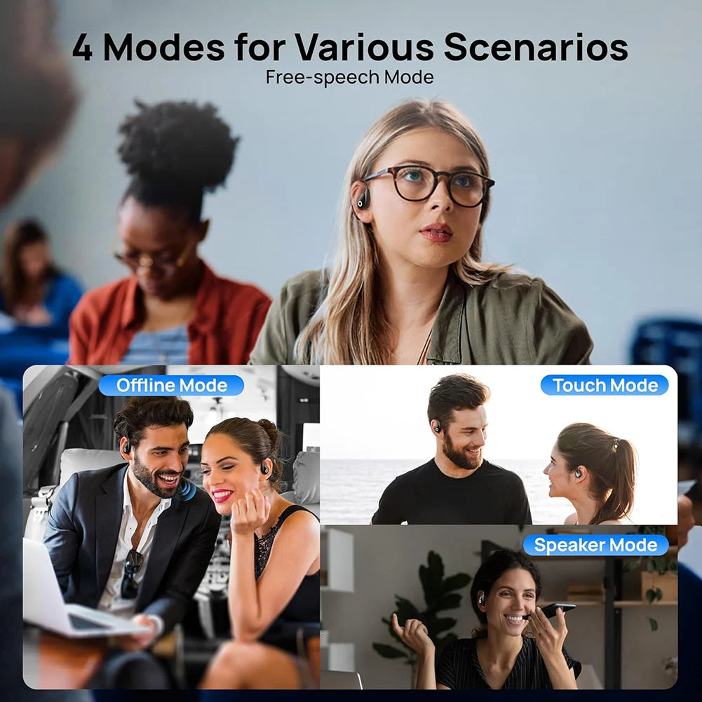 Smart Voice Translator Earbuds for Travel