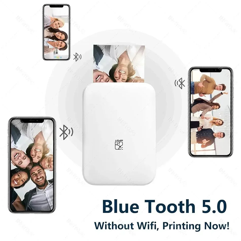 Mini Wireless Color Photo Printer