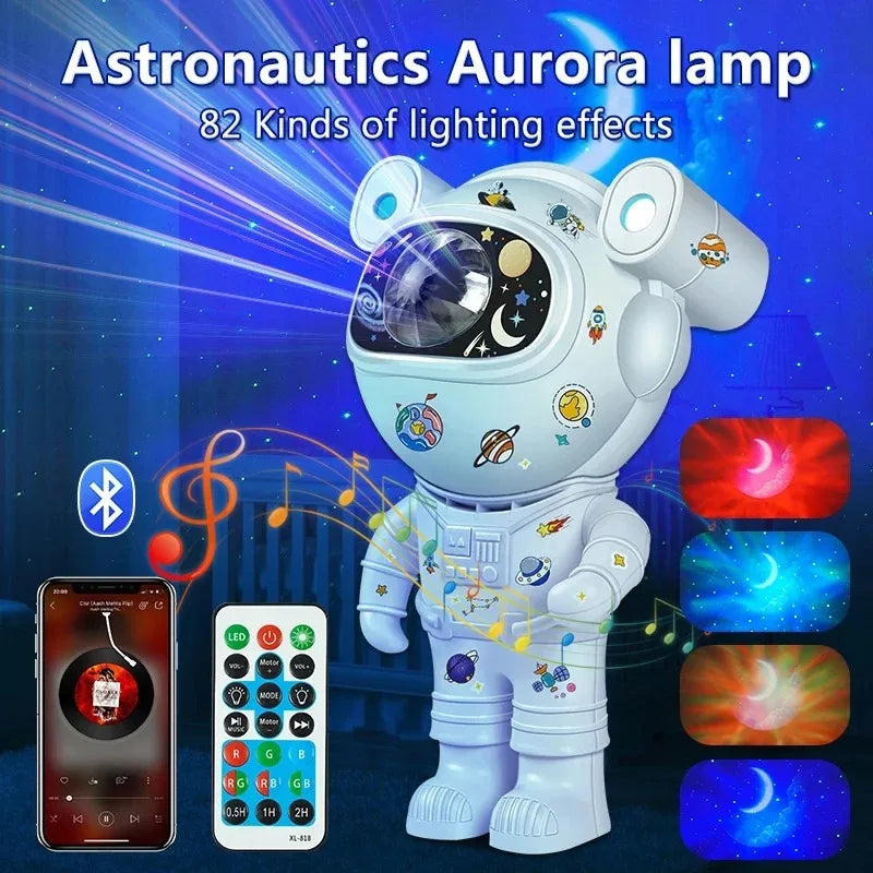 Astronaut Galaxy Projector Night Light