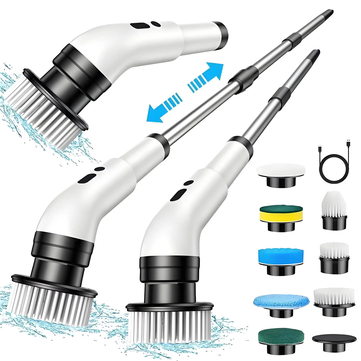 9-in-1 Electric Cleaning Brush