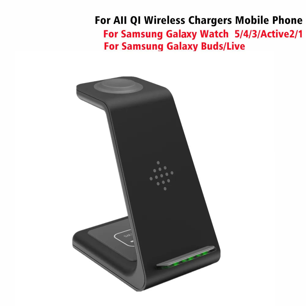 3-in-1 Qi Wireless Charger