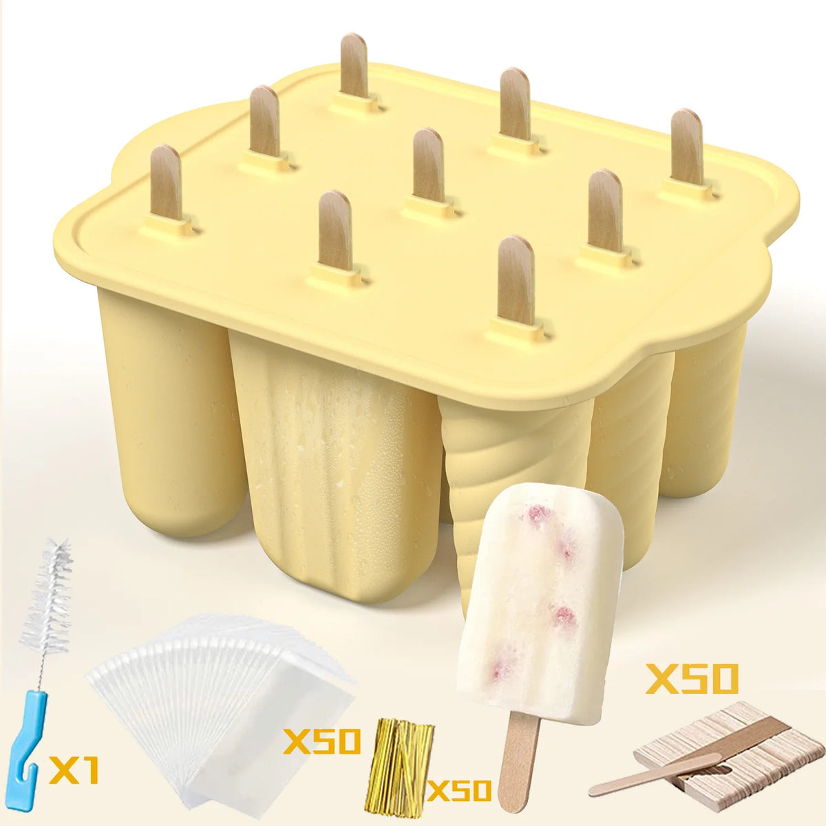 Silicone DIY Popsicle Molds