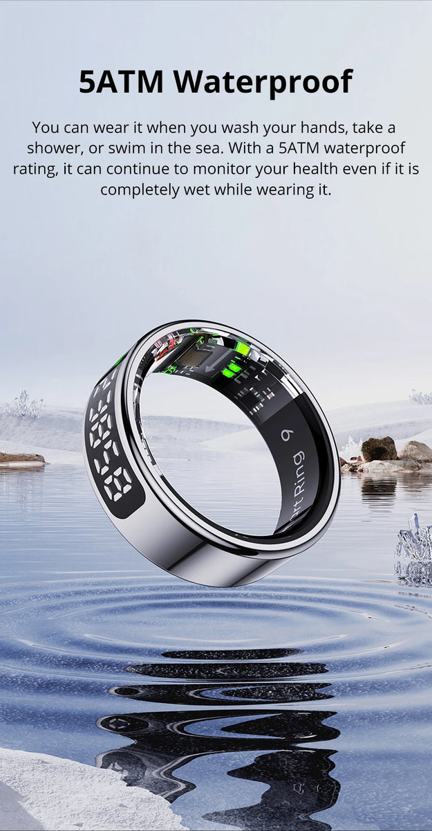 COLMI R12 Smart Ring with Display Screen & Touch