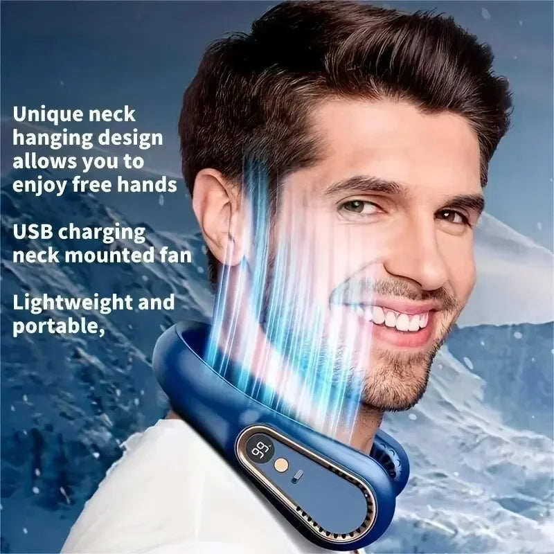 Portable Bladeless Neck Cooling Fan