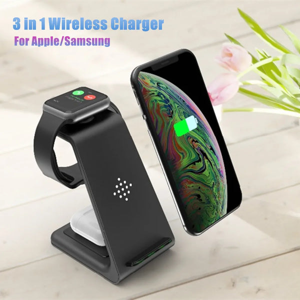 3-in-1 Qi Wireless Charger