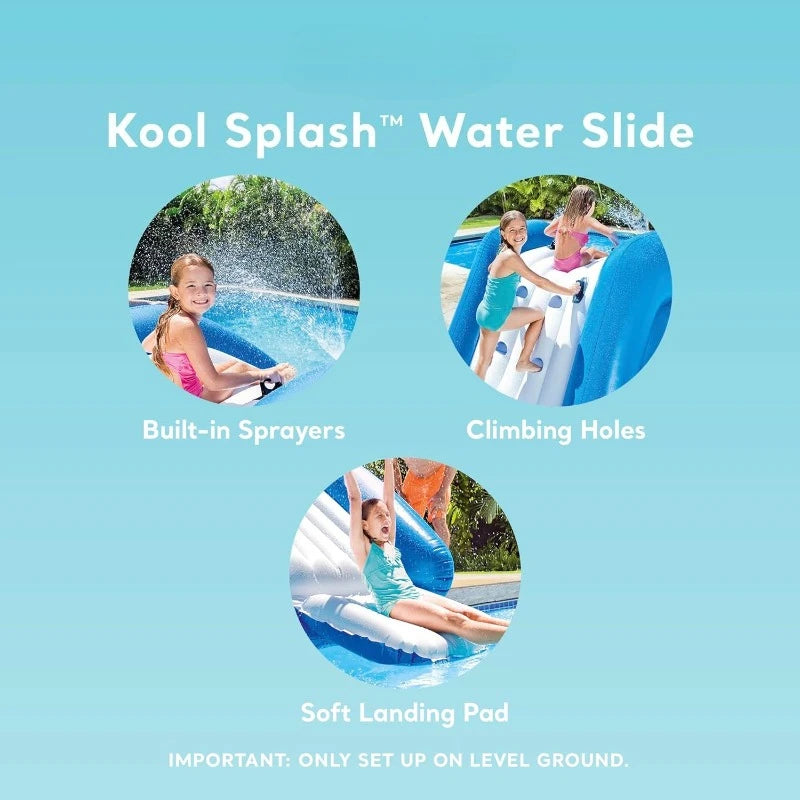 Kool Splash Inflatable Water Slide
