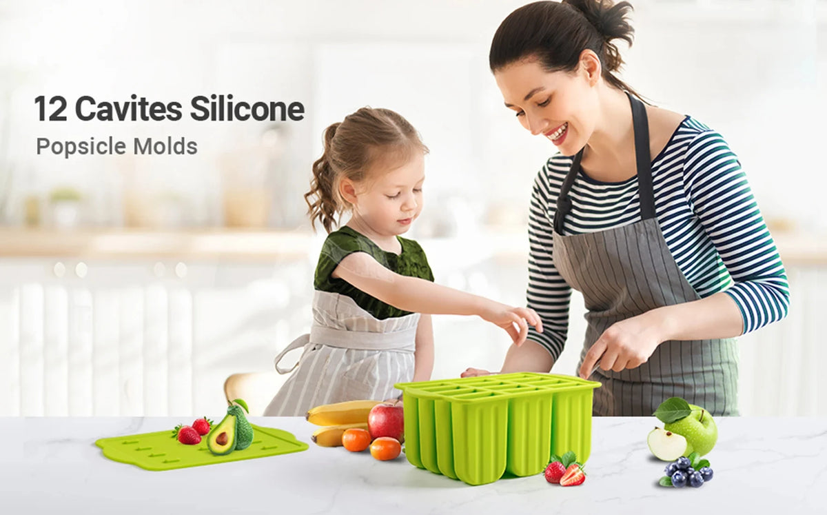 Silicone DIY Popsicle Molds