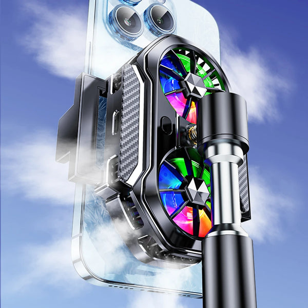 Back Clip Dual Fan Cooler