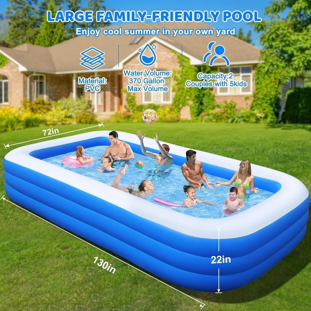 Large Inflatable Family Pool