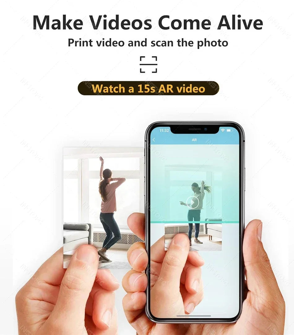 Mini Wireless Color Photo Printer