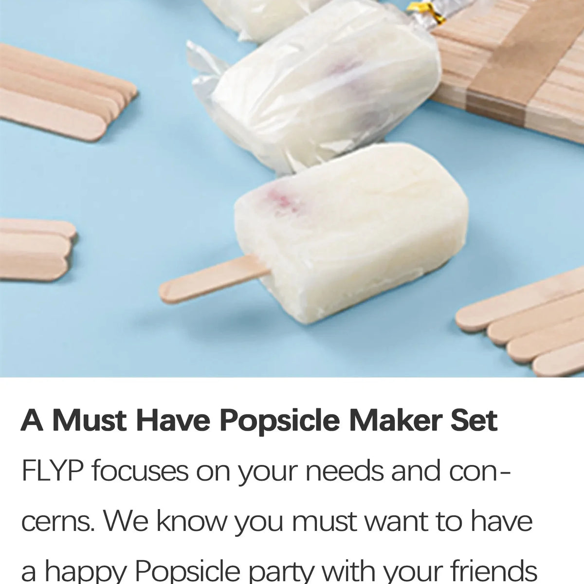 Silicone DIY Popsicle Molds