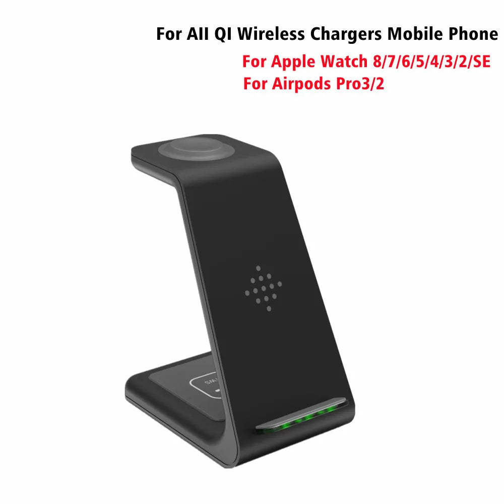 3-in-1 Qi Wireless Charger