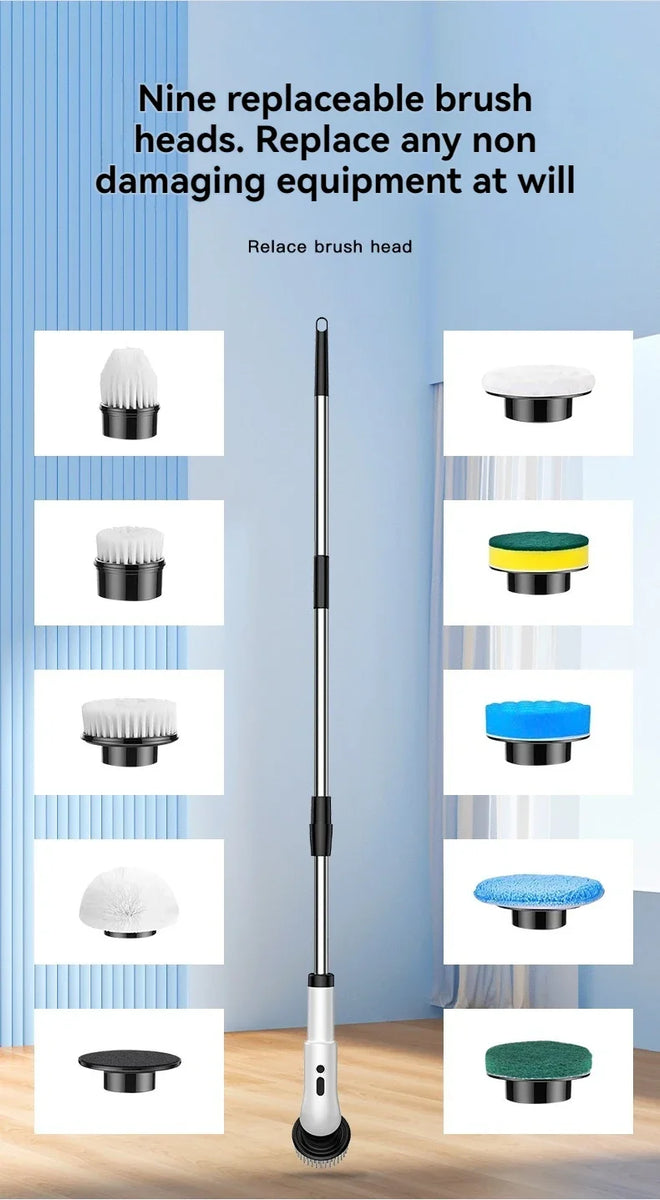 9-in-1 Electric Cleaning Brush