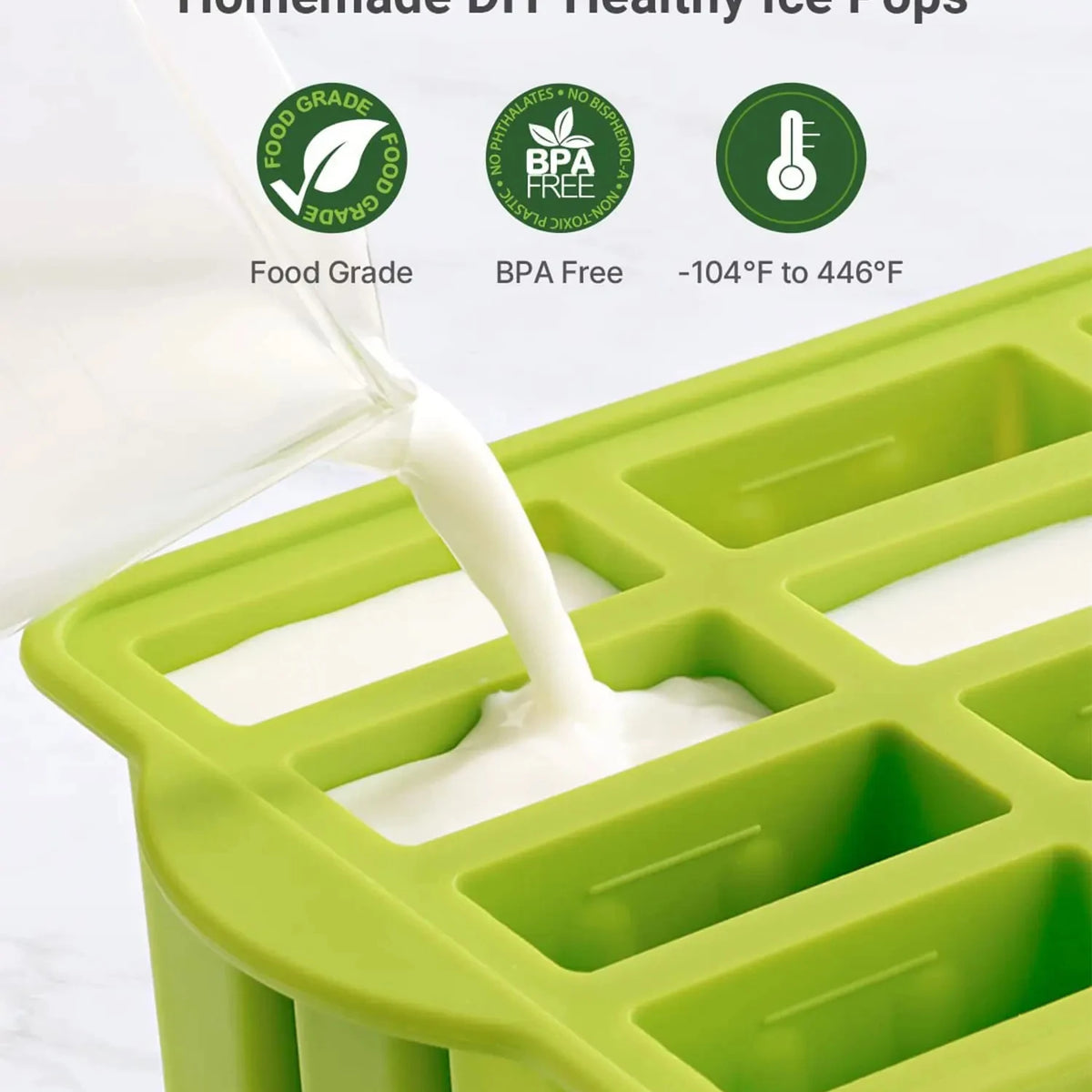 Silicone DIY Popsicle Molds