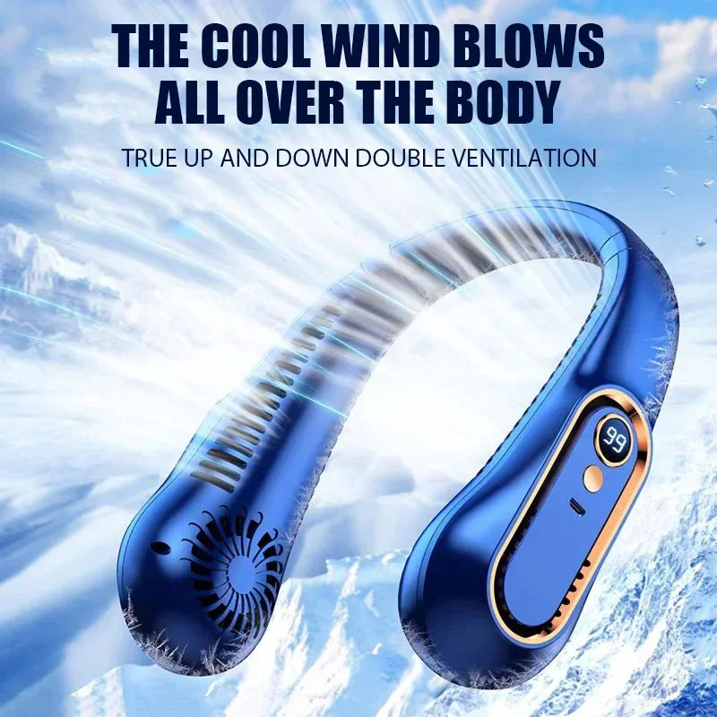 Portable Bladeless Neck Cooling Fan